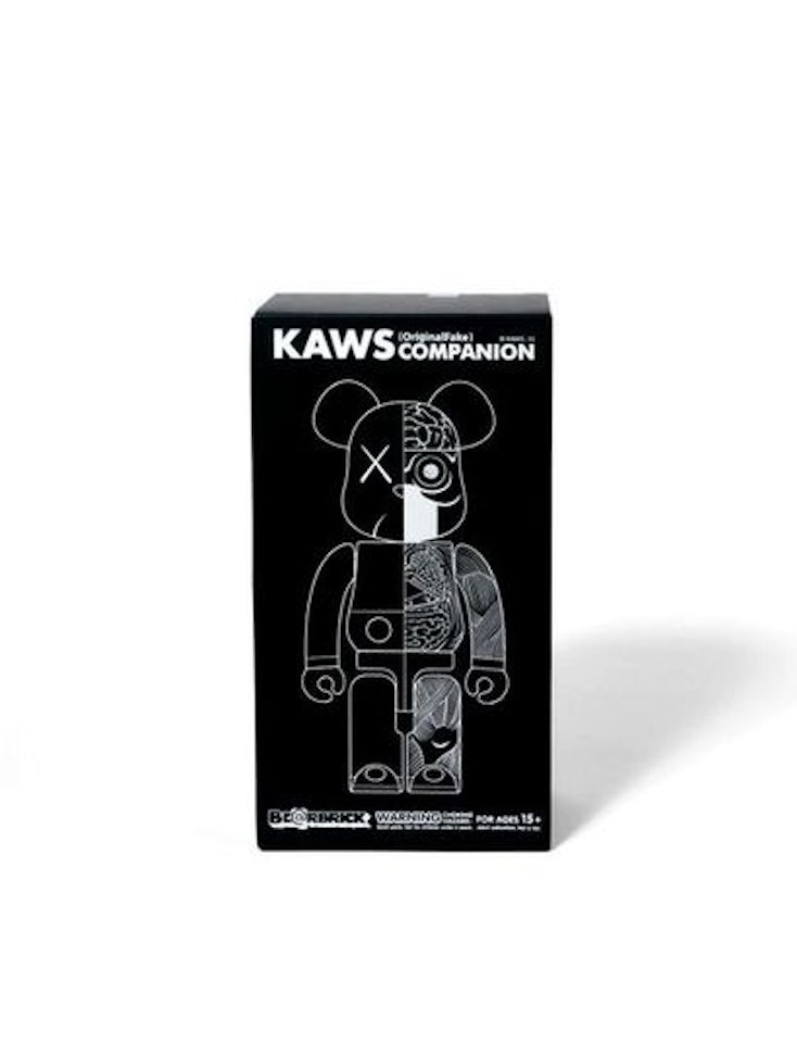 BEARBRICK COMPANION (ORIGINALFAKE)
400 % (Black) by Kaws