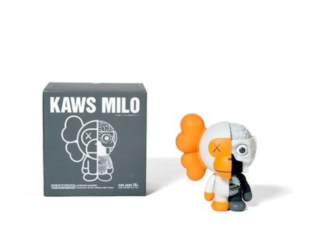 DISSECTED MILO (Grey) by Kaws