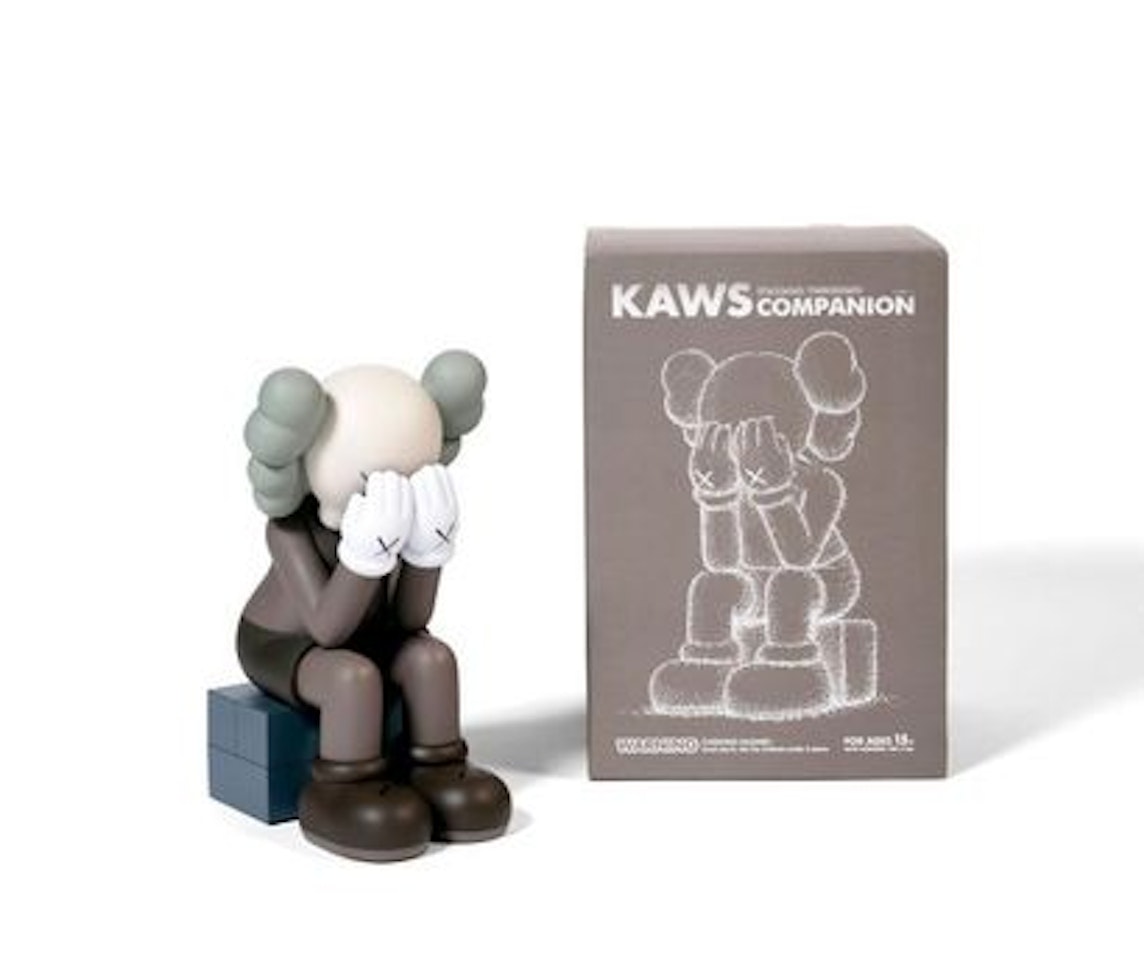COMPANION (PASSING THROUGH) (Brown) by Kaws