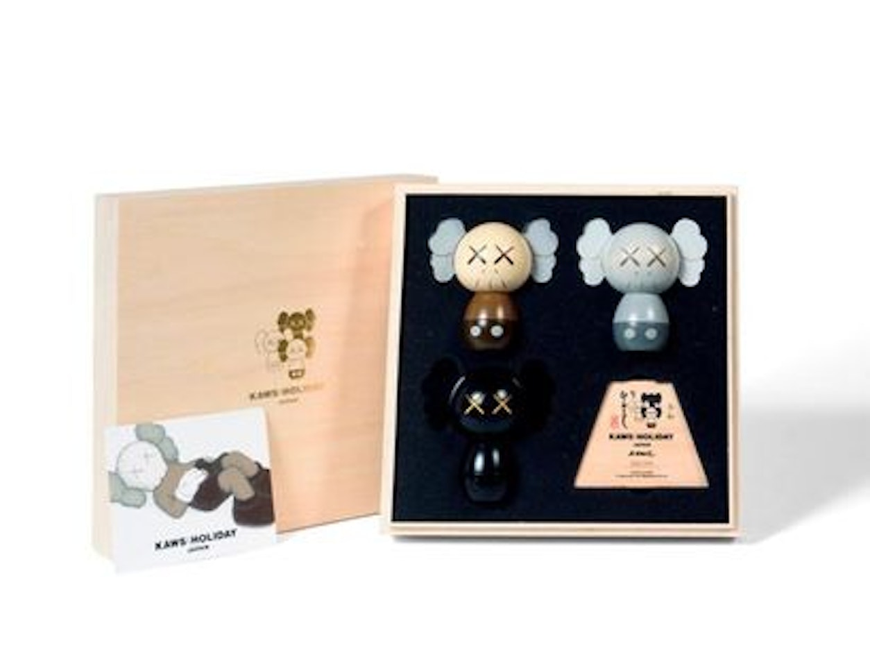Holiday : Japan Kokeshi Doll (Set of 3) by Kaws