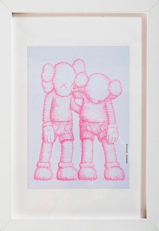 HOCA FOUNDATION
«ALONG THE WAY» SHOW
CARD by Kaws