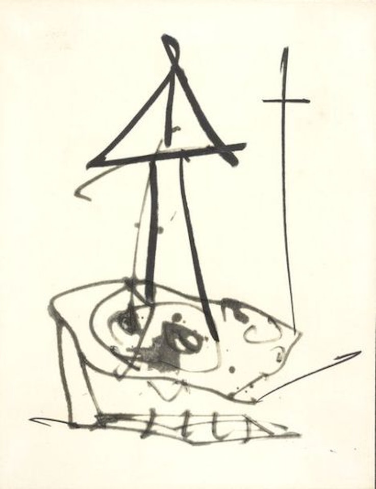 UNTITLED by Antonio Saura