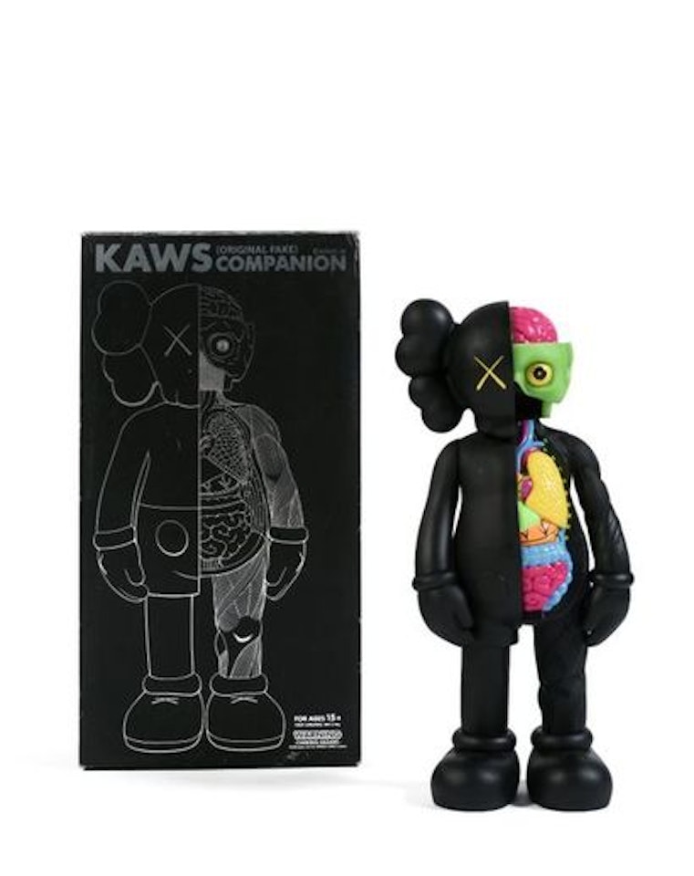 Five Years Later Dissected Companion (Noir) by Kaws