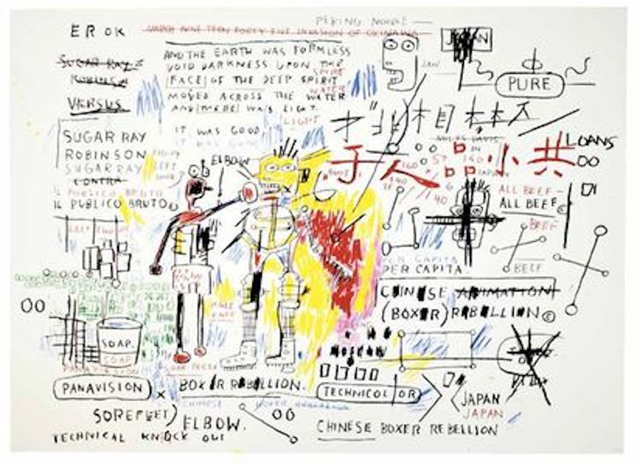 Boxer Rebellion by Jean-Michel Basquiat