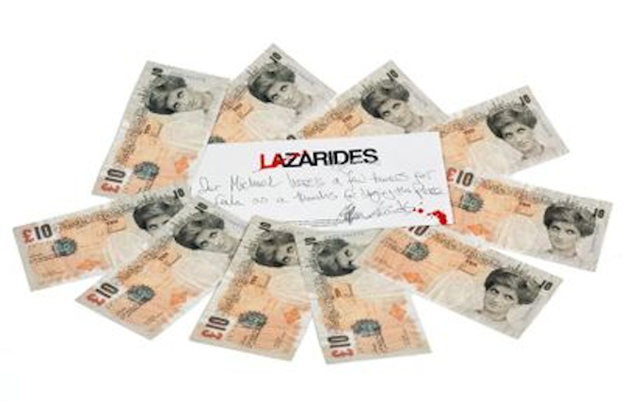 Di-Faced Tenners, 10 GBP by Banksy