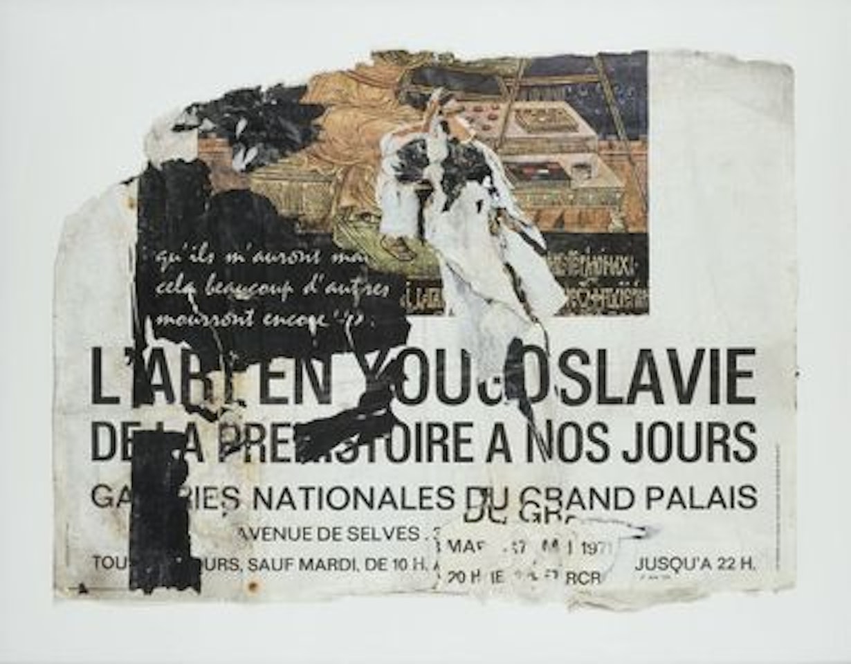 ART IN YUGOSLAVIA by Raymond Hains