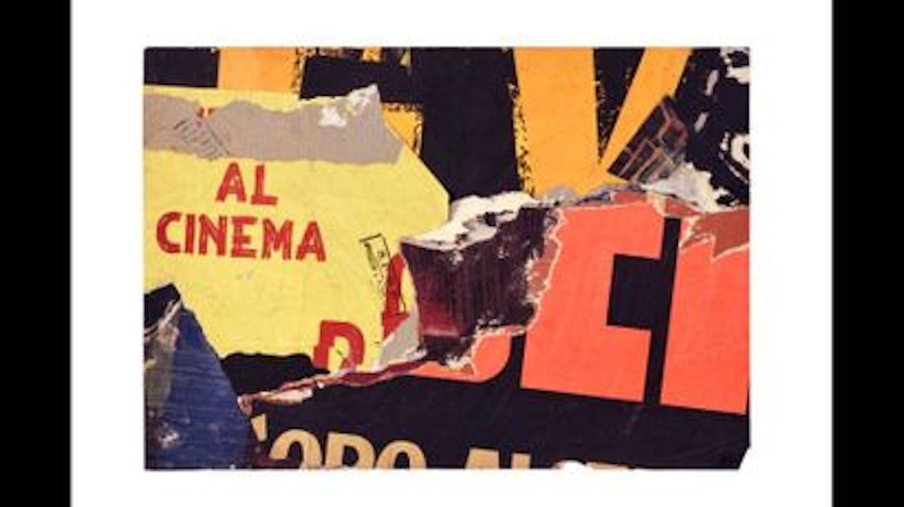 UNTITLED by Mimmo Rotella