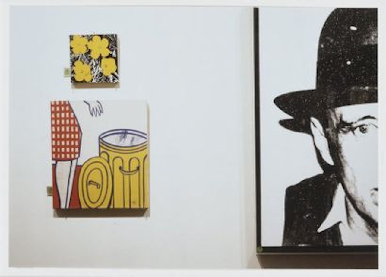 A SPOT ON WALL by Louise Lawler