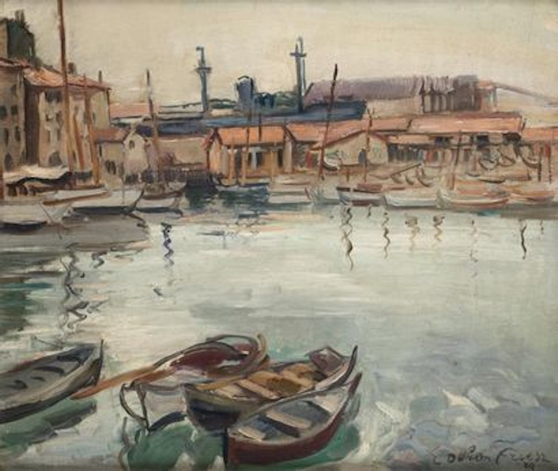 Les barques by Othon Friesz