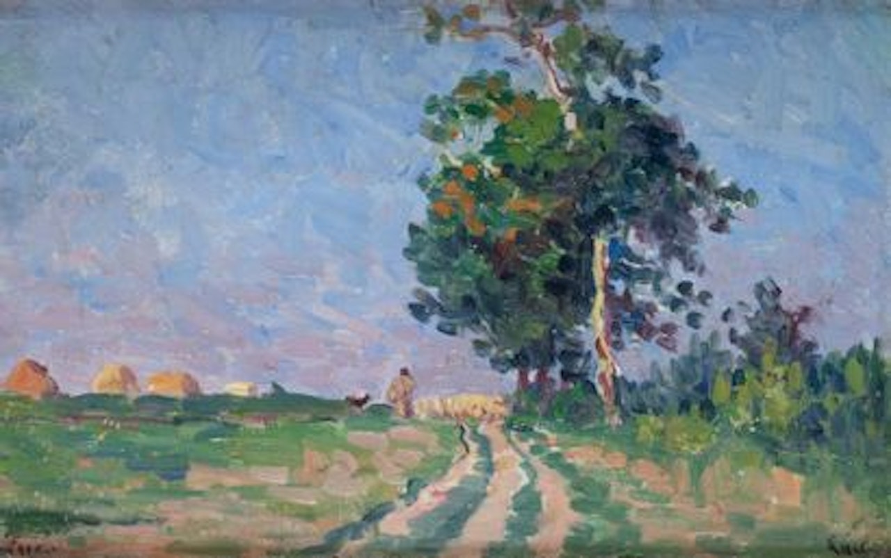 Landscape by Maximilien Luce