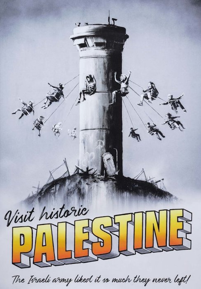 Visit Historic Palestine (2019) by Banksy