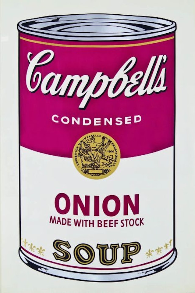 Campbell"s Soup I (Onion) by Andy Warhol