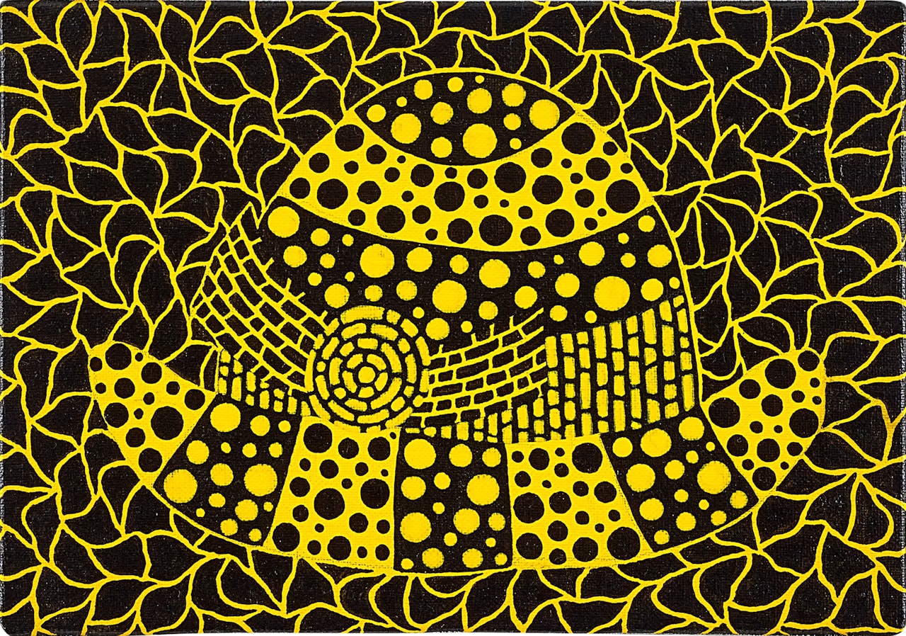 Hat (A.B)  by Yayoi Kusama