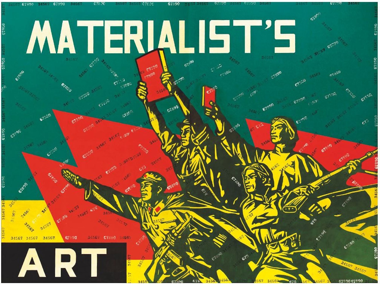 Great Criticism - Materialist's Art (Diptych) by Wang Guangyi
