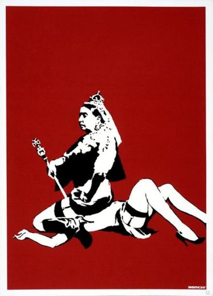 Queen Vic by Banksy