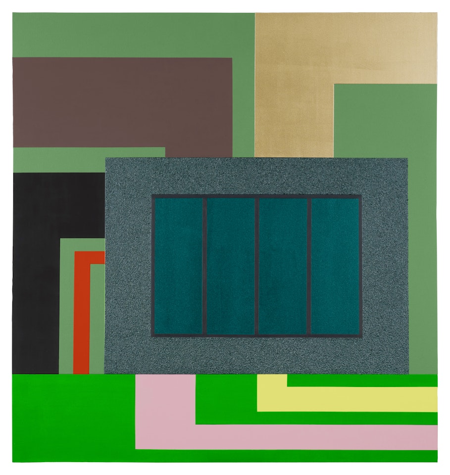 Vermillion Sands by Peter Halley