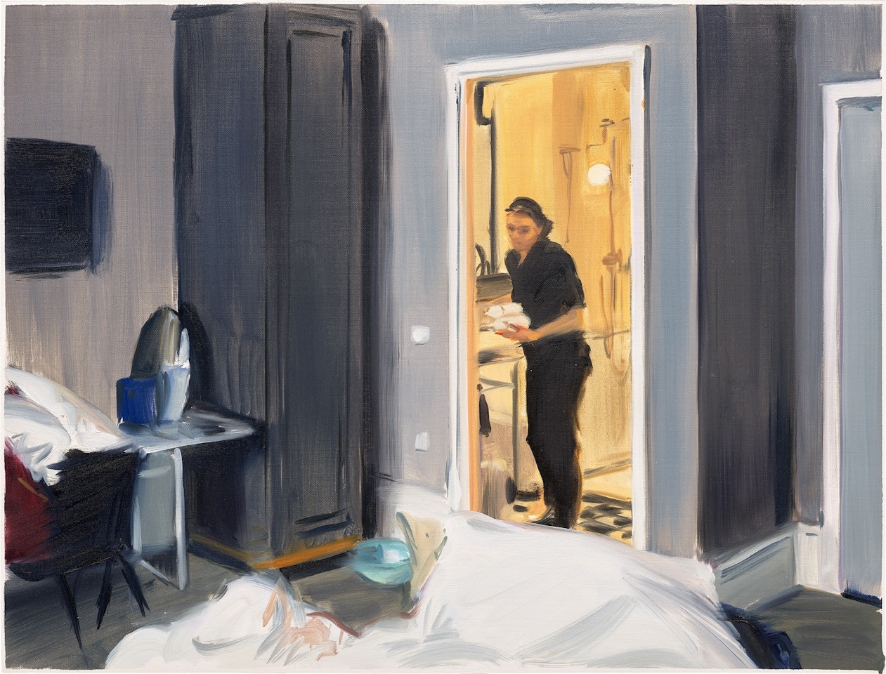 Study for Bathroom, Stanley Room by Caroline Walker