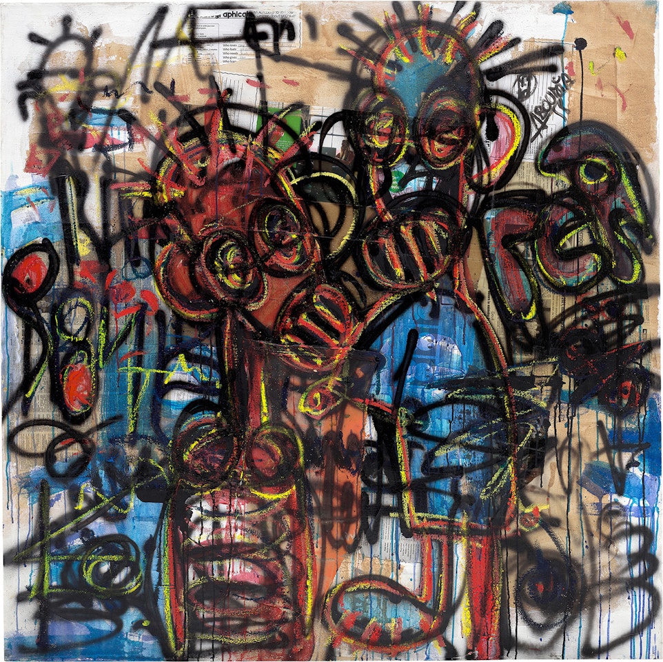 Untitled by Aboudia Abdoulaye Diarrassouba