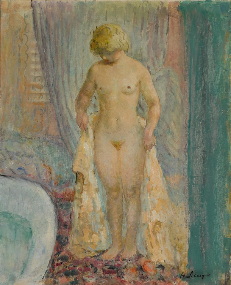 Nu blond à la baignoire by Henri Lebasque