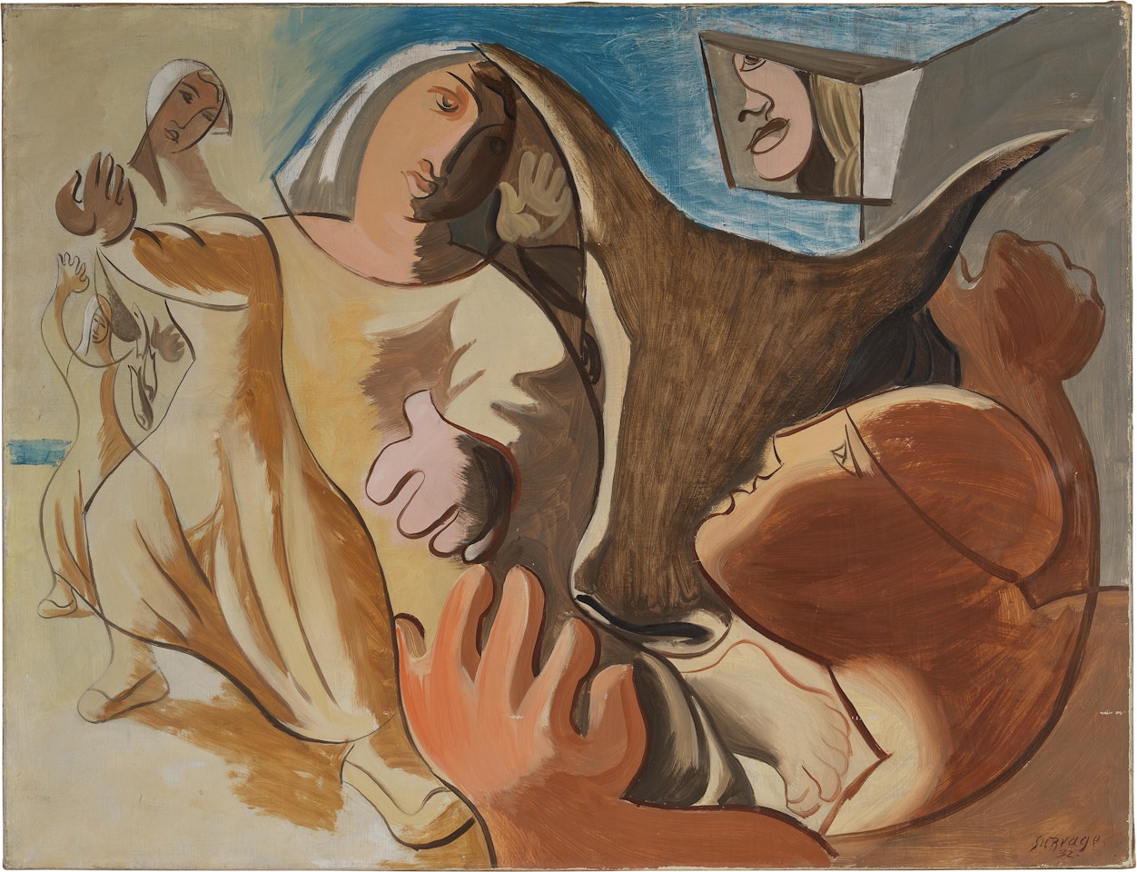 Le taureau by Leopold Survage