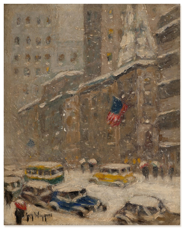 Midtown Winter by Guy Carleton Wiggins