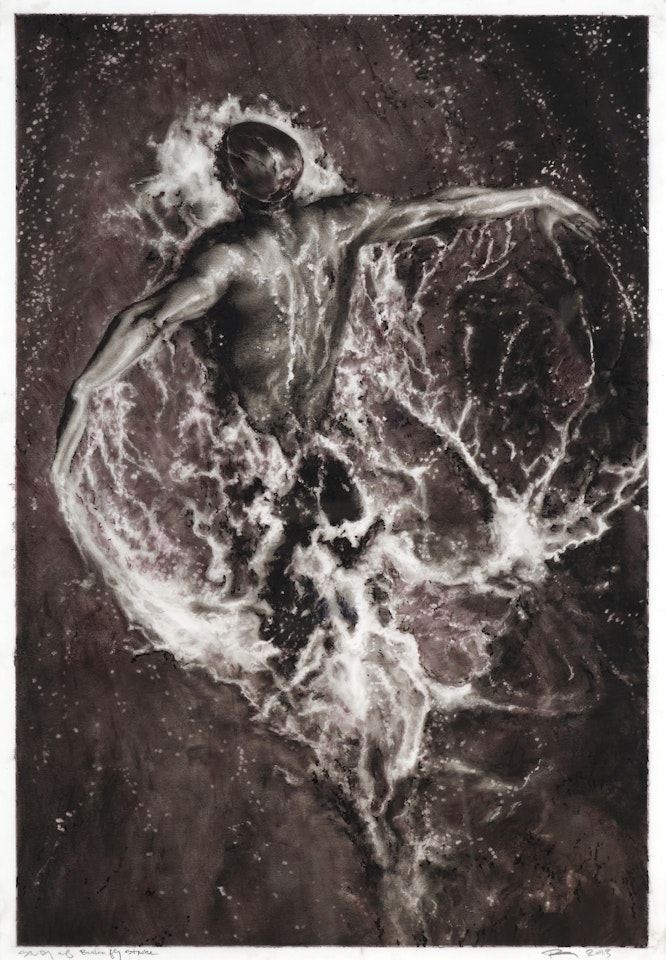 Study of Butterfly Stroke by Robert Longo