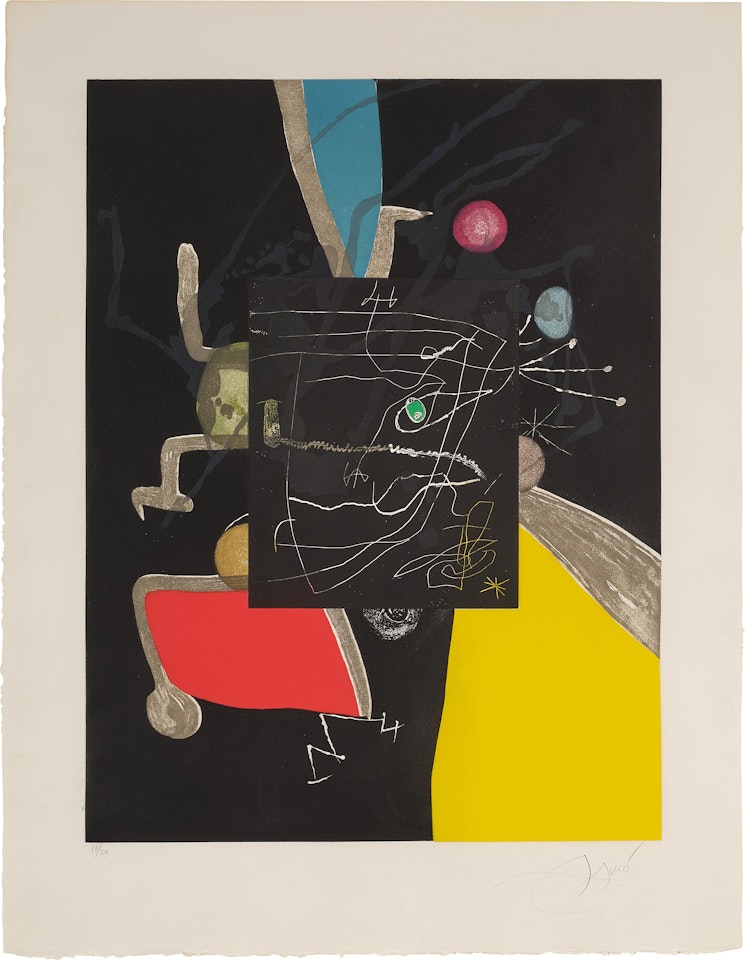 Llibre dels sis Sentits: One Plate by Joan Miró
