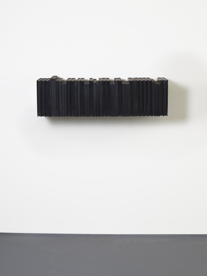 Untitled (Black Books) by Rachel Whiteread