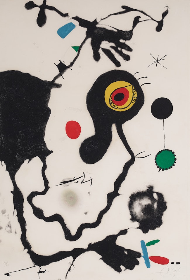 Barcelona: One plate by Joan Miró
