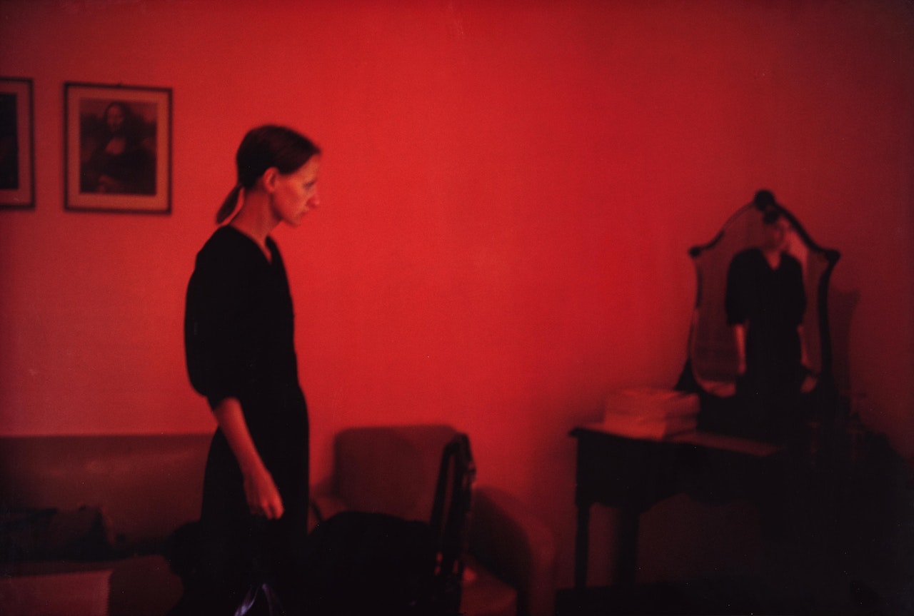 Suzanne with Mona Lisa, Mexico City by Nan Goldin