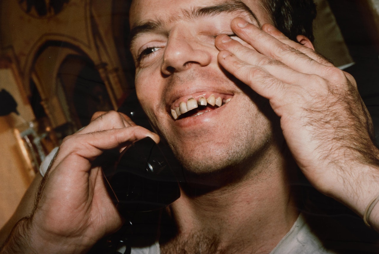 Brian on the Phone by Nan Goldin