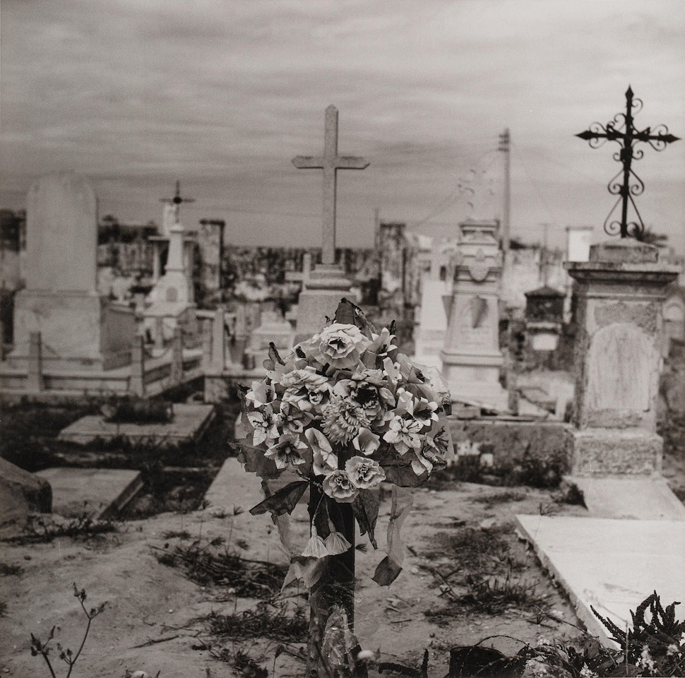 Day of the Dead Graveyard (II), Mazatlan, Mexico by Peter Hujar