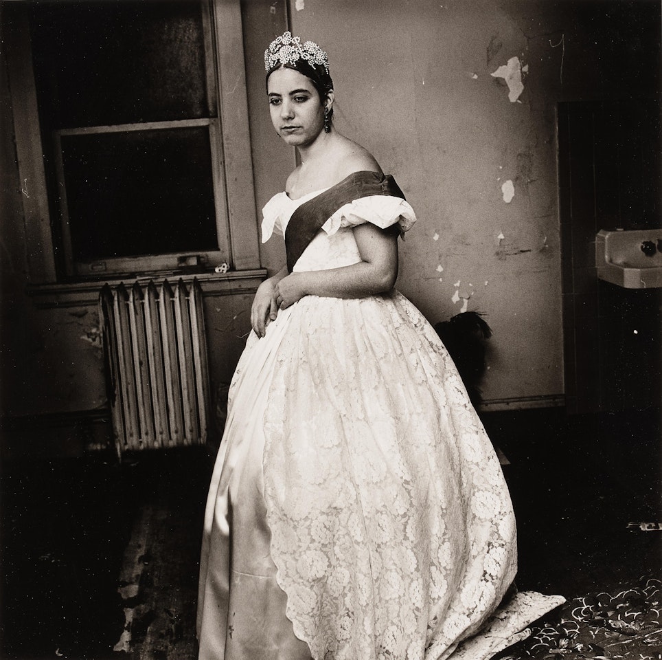 Cindy Lubar as Queen Victoria by Peter Hujar