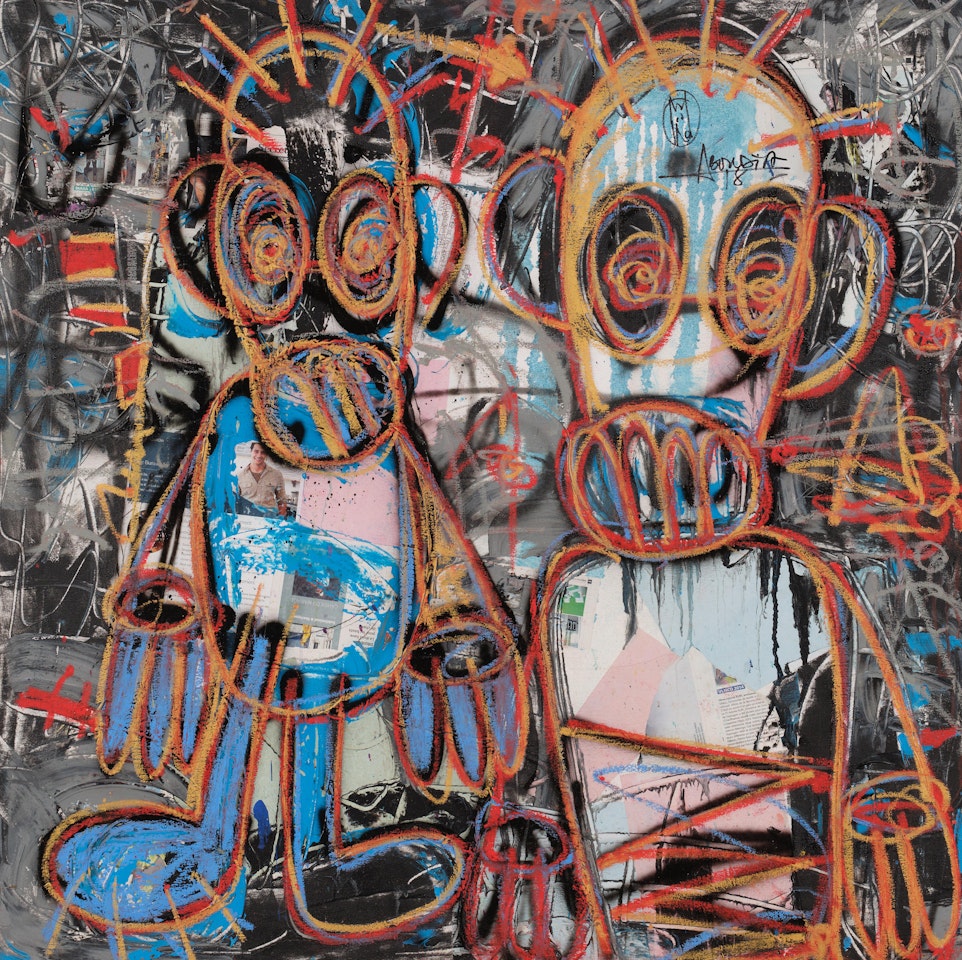 Untitled by Aboudia Abdoulaye Diarrassouba