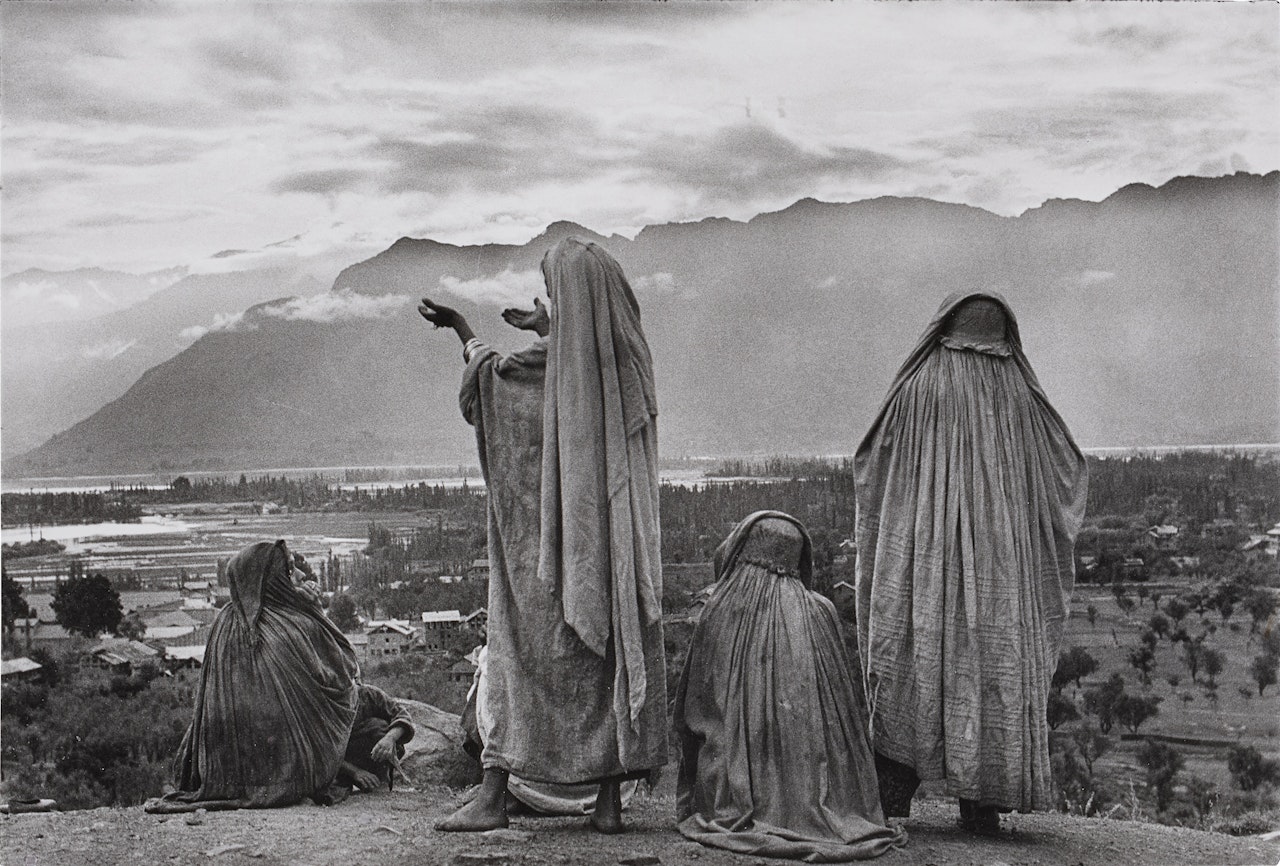 Srinagar, Kashmir, India by Henri Cartier-Bresson