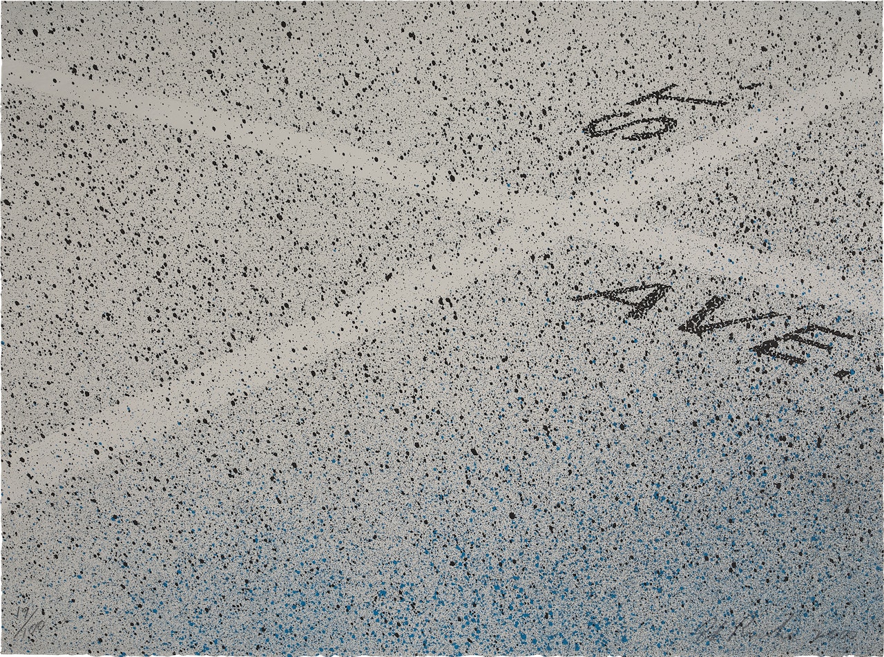 Street Meets Avenue by Ed Ruscha