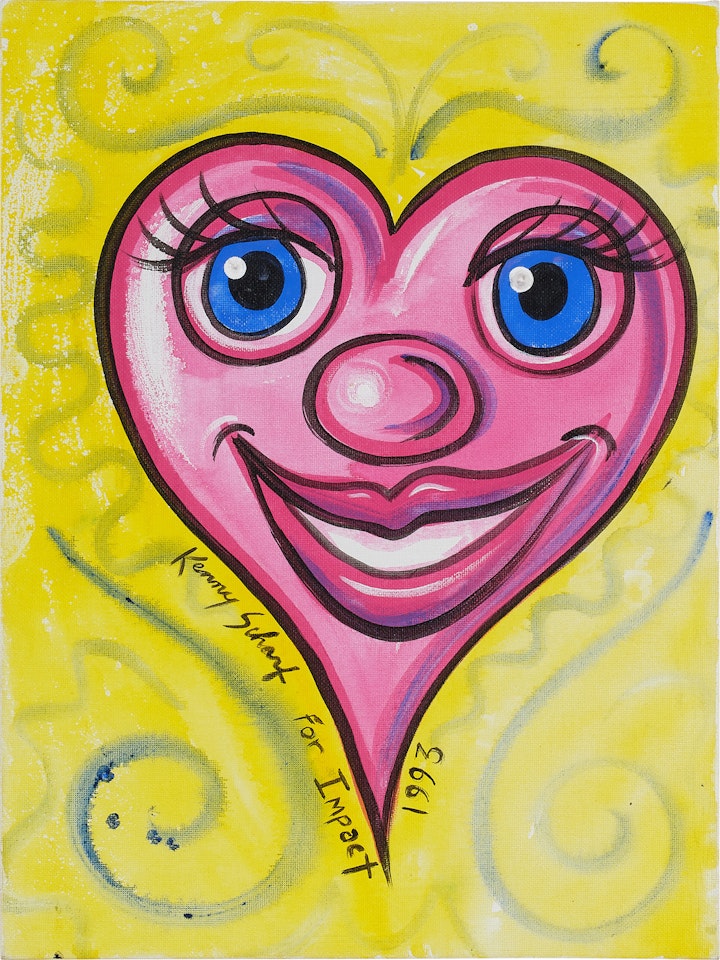 Valentine by Kenny Scharf