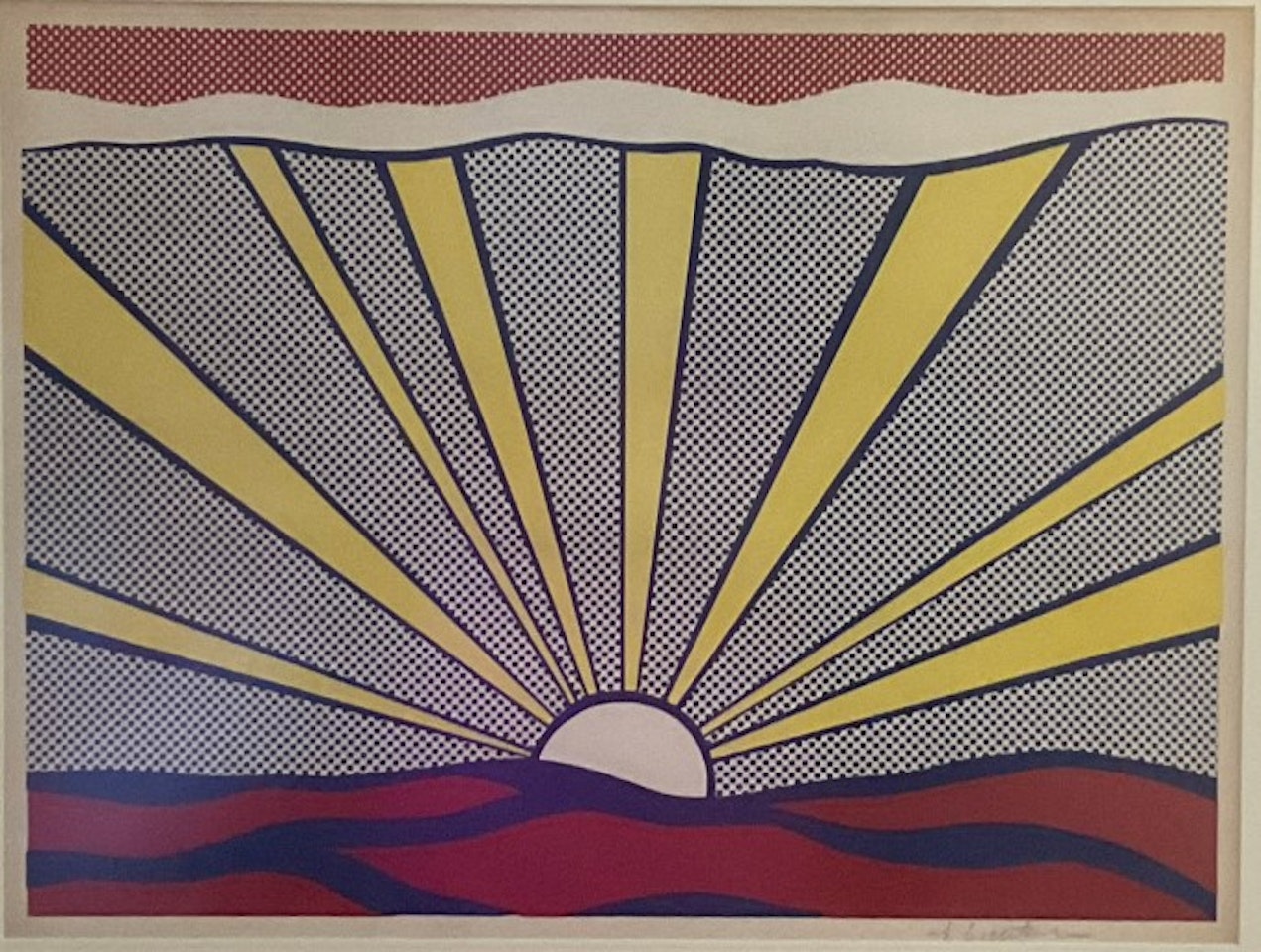 Sunrise by Roy Lichtenstein