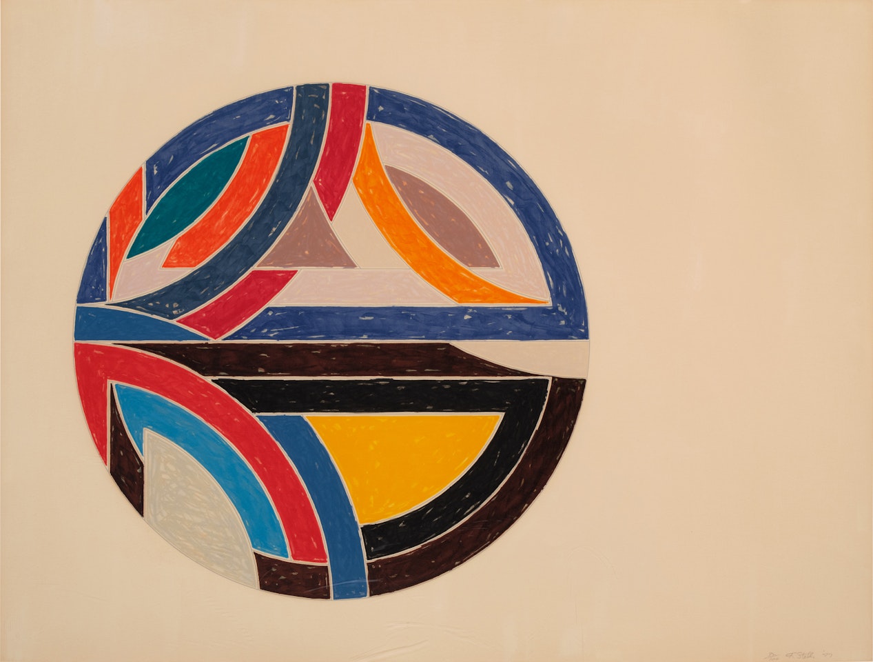 Sinjerli Variation III by Frank Stella