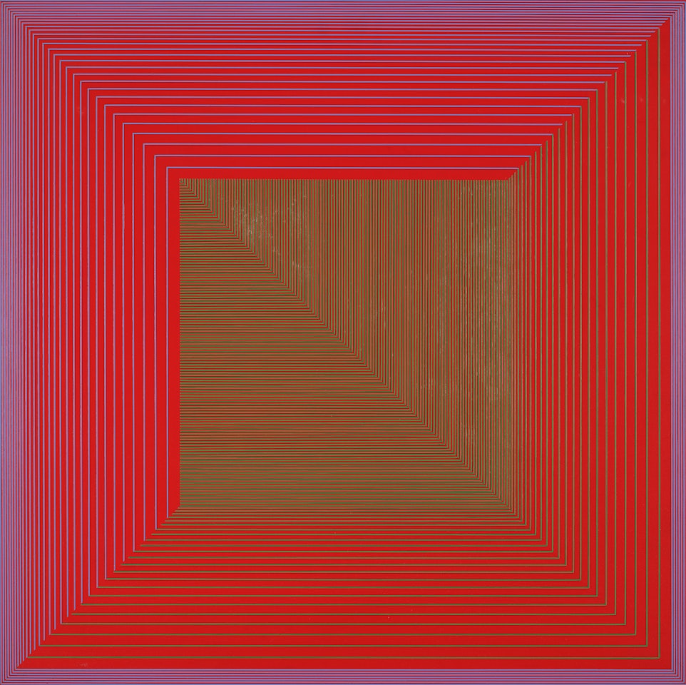 Arithmetical Red by Richard Anuszkiewicz