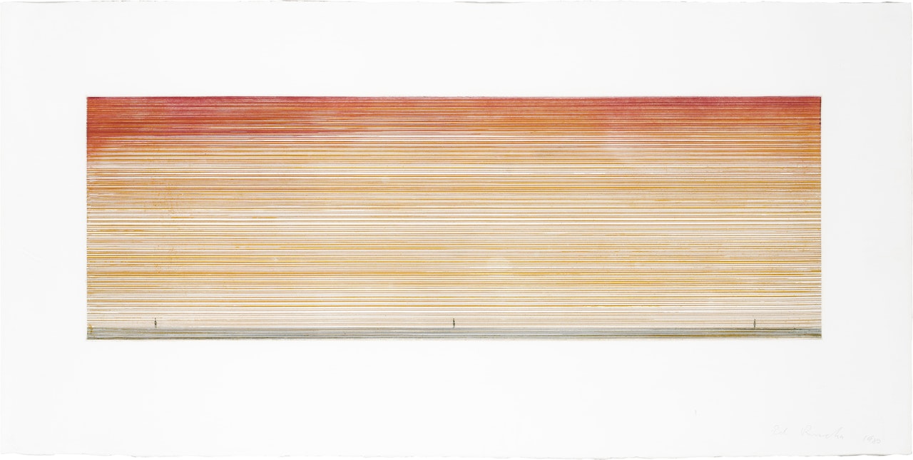 Walking Away from it All by Ed Ruscha