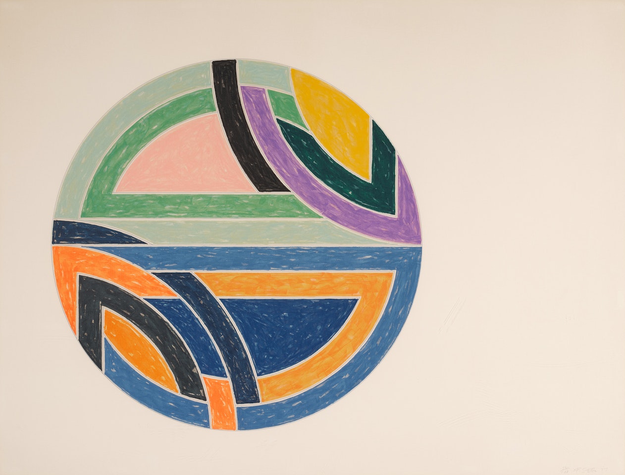 Sinjerli Variation II by Frank Stella