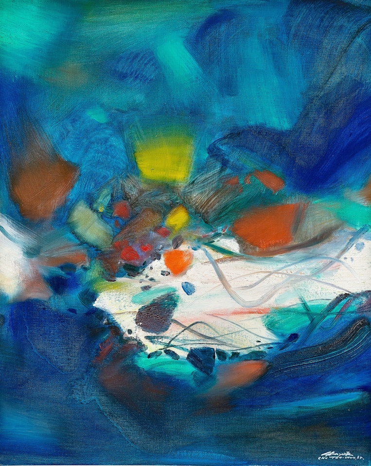 Météores by Chu Teh-Chun