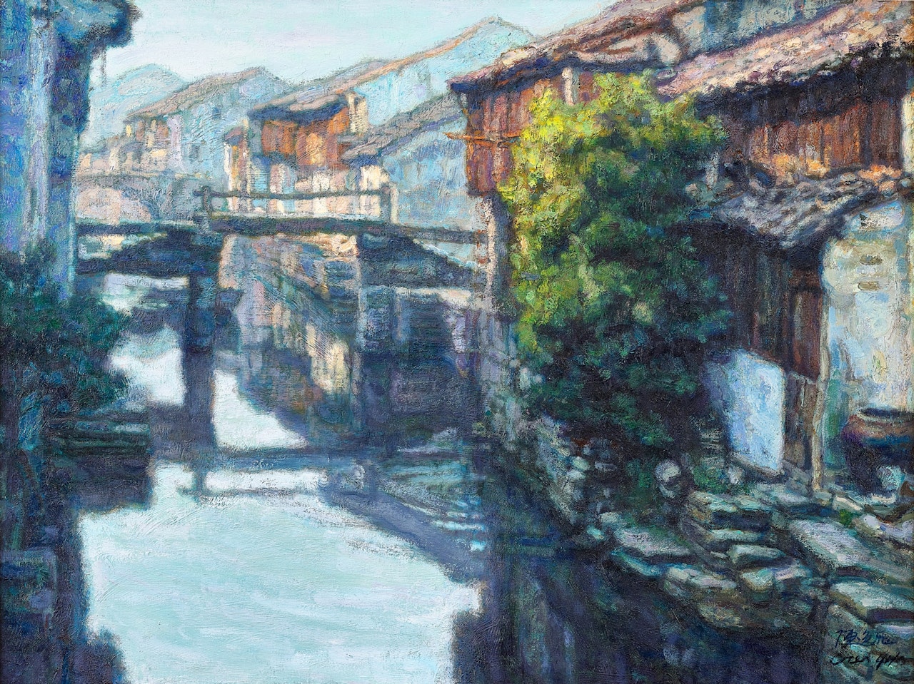 Back Home by Chen Yifei