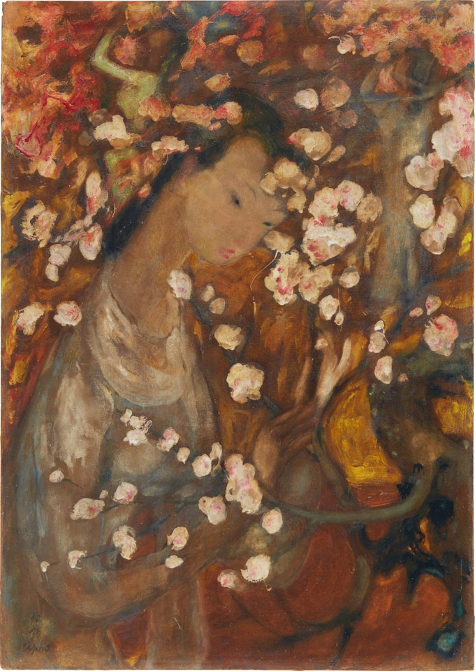 Le jeune fille aux fleurs by Le Pho