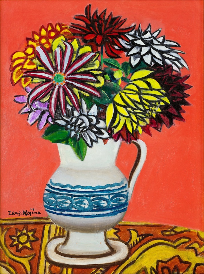 Dahlias by Zenzaburo Kojima