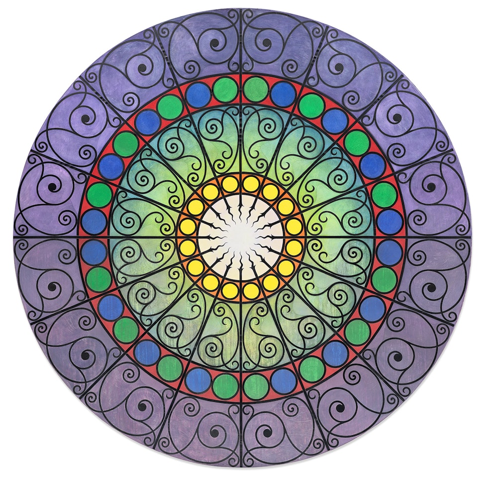 Rosette by Philip Taaffe