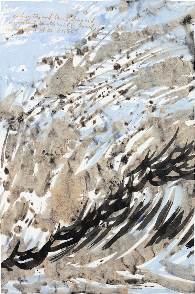 No Title (And in the end) by Raymond Pettibon