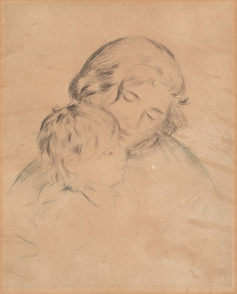 Mère et enfants by Pierre-Auguste Renoir