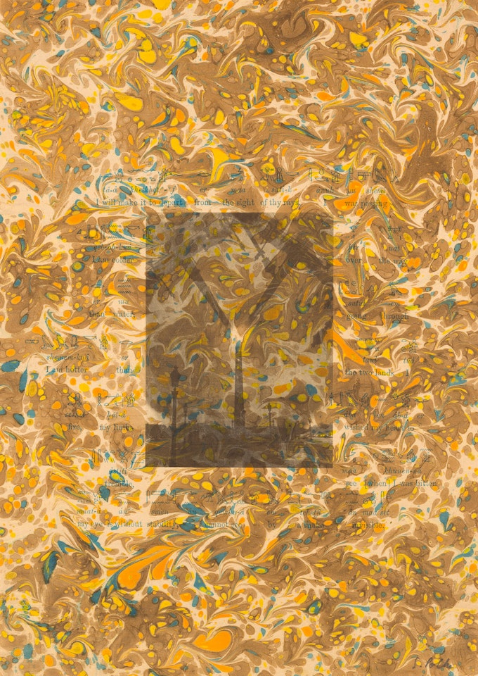 Obelisk (Hieroglyphen) by Sigmar Polke